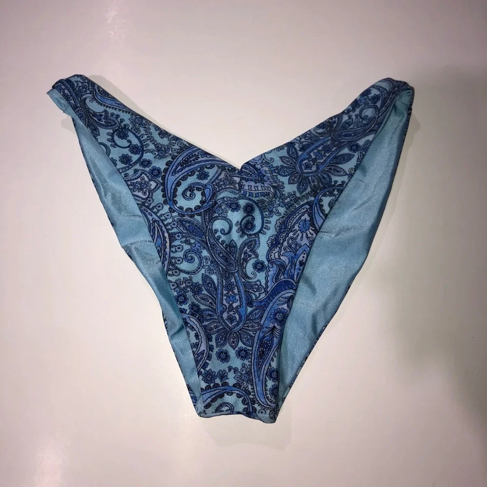 Frankie’s Bikinis Haven High Cut Bikini Brief